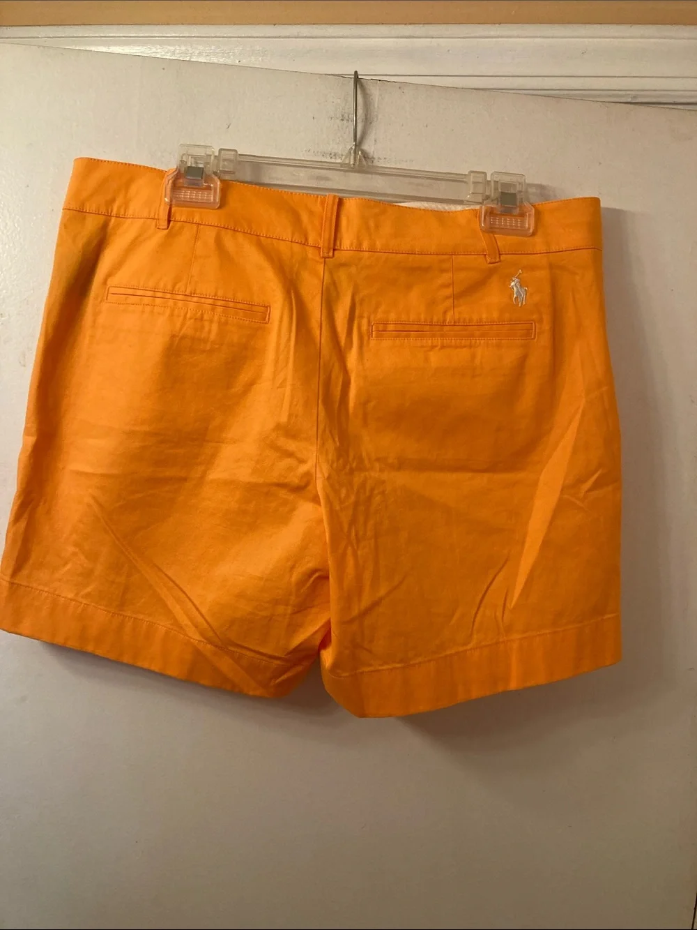 NWT Ralph Lauren Bright Orange Women's Bermuda Shorts